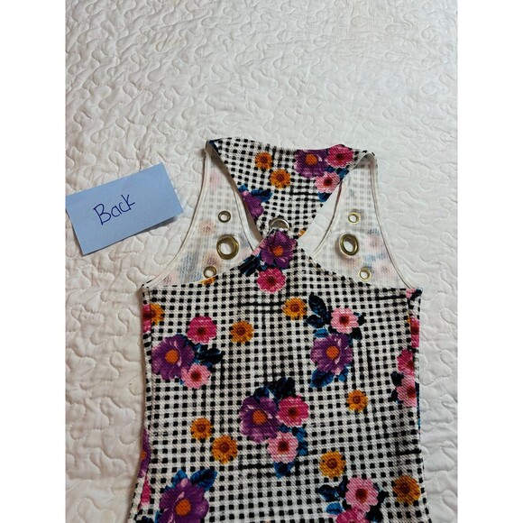 Marilyn Monroe ribbed floral print body suit size small - Picture 8 of 9